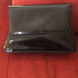 Charles Jourdan Patent leather clutch style purse